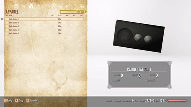 Aether Suite Radio Standalone Edition At Skyrim Nexus Mods And Community