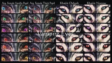 Vampire Argonian and Khajiit