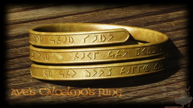 Ave's Calcelmo's Ring at Skyrim Nexus - Mods and Community