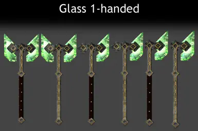 Glass 1-handed variants