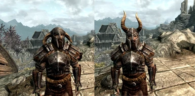 ANCIENT NORD - MODDED HELM OF YNGOL Comparison
