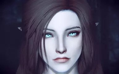 A mad pale wood elf vampire