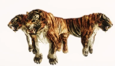tiger retexture and skin addon for sabrecat race
