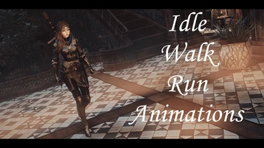 Leviathan Animations - Female Idle Walk And Run LE
