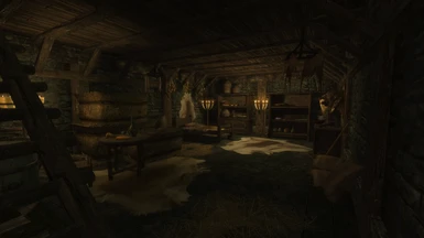 Dragon Bridge Lumber Camp Interior - Lower Floor