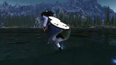 skyrim naruto jutsu mod