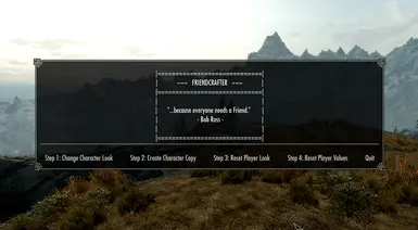 Main Menu