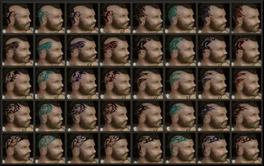 Nord Vanilla Hair 40 Variations