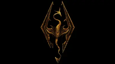 Main Menu - Legendary Edition With Golden Spin Logo at Skyrim Nexus ...