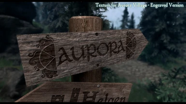 Texture for Aurora Village - Version 1.1