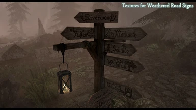 Textures for Weathered Road Signs Fixed - Version 1.1