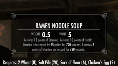 Ramen Noodle Soup Crafting