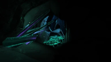 Inside Freezing Caves' entrance