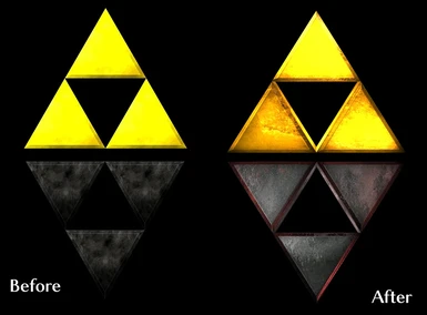 Triforce Twins Retextured with new Mesh and Cubemaps included
