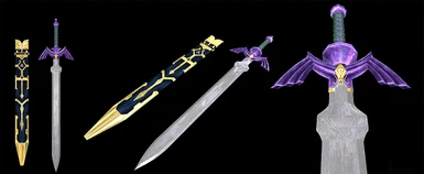 True Master Sword (Without the blue glow)
