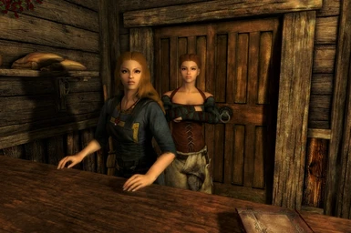 Haelga and Svana (with mods Freyja + Comely Coiffures)
