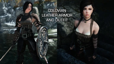 Colovian Leather Armor and Outfit - UNP - CBBE
