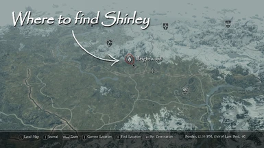 Where to find Shirley