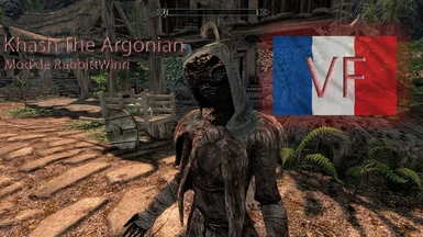 Khash the Argonian (Custom Voiced Follower) - French version