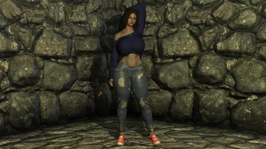 Everything goes with GrimSovereign's MaryJane jeans!