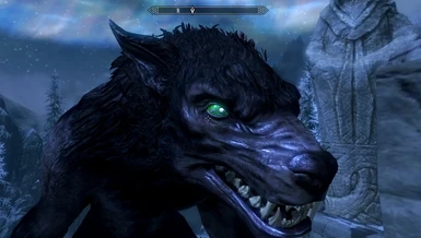 blue werewolf eyes