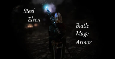 Steel Elven Battle Mage Armor