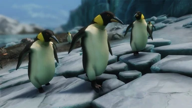 Emperor Penguins- Mihail Monsters and Animals (LE version)