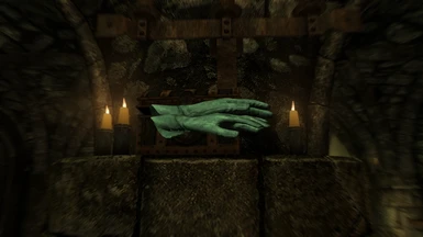 Necromancer Green Gloves