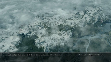 Location in NW Skyrim