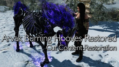 Arvak Burning Hooves Restored - Cut Content Restoration