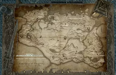 Shrines Map by AigisRainyGreen
