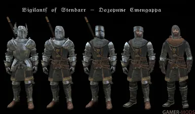 Knight of Stendarr Armors at Skyrim Nexus - Mods and Community