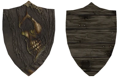 Daedra shield front and back (from Mega Shields)
