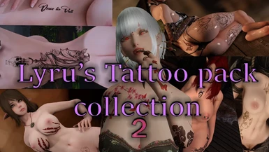 Lyru's Tattoo pack collection 2