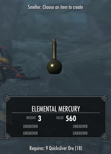 Elemental Mercury