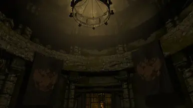 Helgen Keep (Old Discolored Banner)