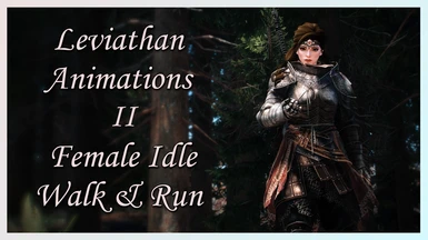 Leviathan Animations II - Female Idle Walk And Run LE