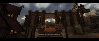 Dragonreach Entrance (Oblivion Gate not included)