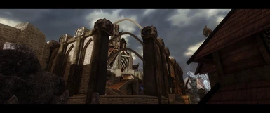 Dragonreach Entrance (Oblivion Gate not included)