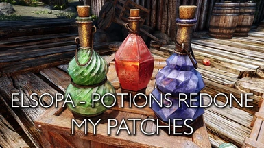 ElSopa - Potions Redone - My patches LE by Xtudo