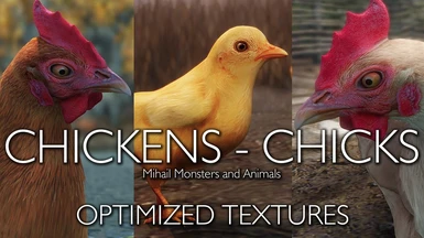 Chickens and Chicks - My optimized textures LE