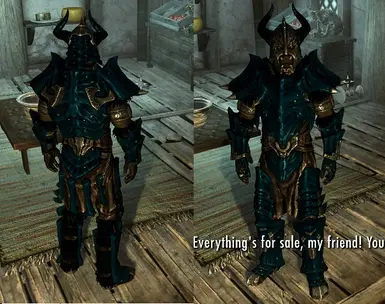 Blue Dragonbone Armor