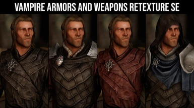 Vampire Armors and Weapons Retexture LE