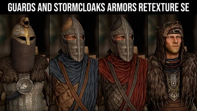 Guards and Stormcloaks Armors Retexture