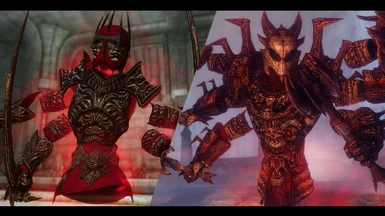 Possessed Daedric Armours- Mihail Monsters and Animals (LE version)
