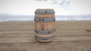 Barrel 22 - Wooden Barrel (ArlinAngsil)
