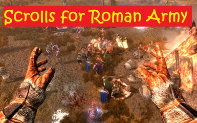Scrolls for Roman Army LE