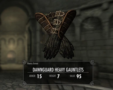 Heavy gauntlets now have their own chainmail model!