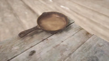 Cutlery 13 - Old frying pan (Irina Tuchna)