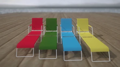 Chair 6 - Pool Chairs (AleixoAlonso)